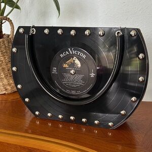 Silver Studded Women's Bag